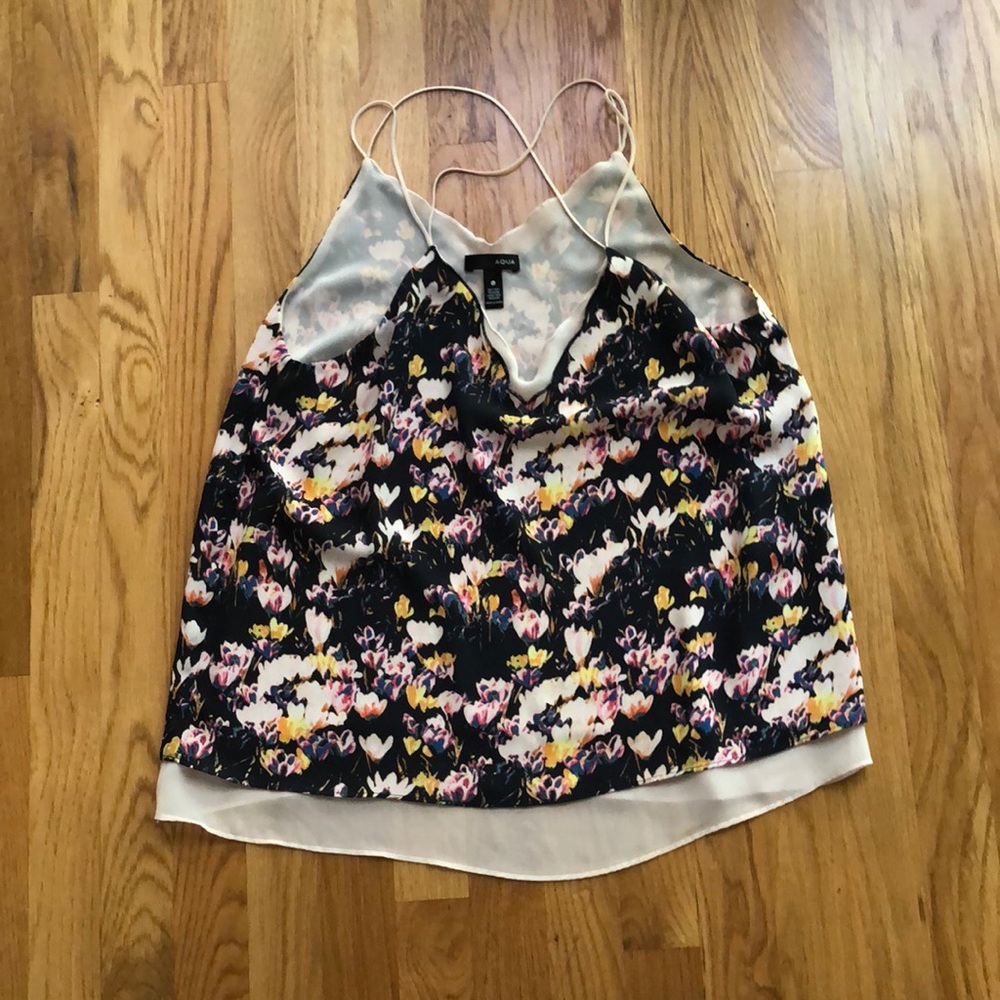 AQUA Floral Tank
